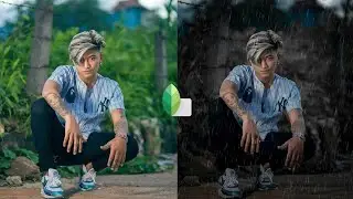 Rain Effect Editing By Snapseed App | Creative Photo Editing In Mobile | Snapseed Photo Editing