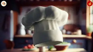 Blender Chef Hat 3D Modeling | Chef Hat 3D Modeling