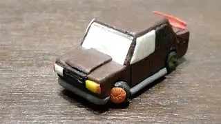 пластиліновий ваз 2107