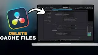How To DELETE Cache FILES In Davinci Resolve in SECONDS!