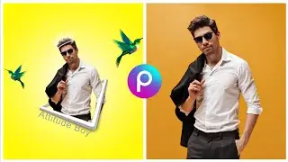 PicsArt 3D Portrait Photo Editing || Picsart New CreativePhoto Editing || Saidi Editor ||