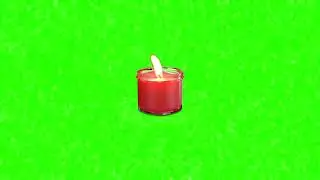 Green Screen Candle Effects || Chroma Key Candle Animations || Free To Use