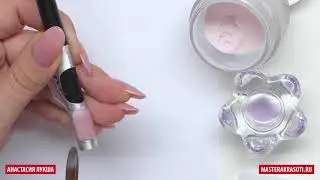 Acrylic exercise. Excerpt from the master class 