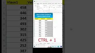 Amazing Symbol with Red & Green in Excel 😲|