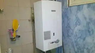gaz34.ru Монтаж газовой колонки Bosch.   .