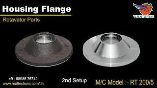 Housing Flange \ RealTech CNC Machine VD- 385
