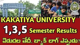 kakatiya University degree 135 semester results date 2024|ku degree results 2024 bhuwantv