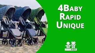 Прогулочная коляска 4Baby Rapid Unique  - видеообзор
