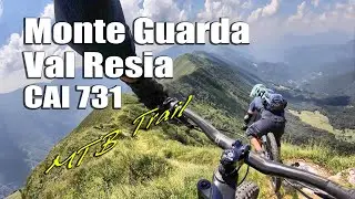 MONTE GUARDA, VAL RESIA - Monte Plagne, Casera Nische - MTB Trail