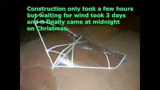 Homebuilt Kitewing for Christmas