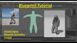 Unreal engine Blueprint Animation Walk Tutorial