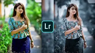 Dark Blue Grey Tone Lightroom Photo Editing || Professional Photo Editing Tutorial || Lucky EDITZ