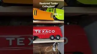 Huge restored tonka truck collection!