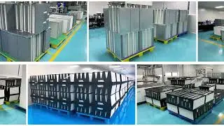 Efficient production of V-bank filter