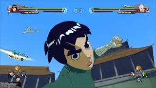 Lee P1 Full Moveset - Naruto Ninja Storm 4 #NarutoStormConnections