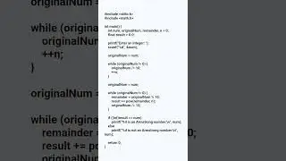 Check Armstrong Number (n digits) 