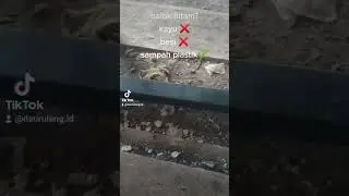 ini dari sampah plastik boss ⁉️ 