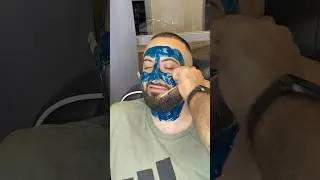 Wax reaction #barber #wax #hairstyle #fyp~ #barbershop #beauty #india #skincare #trending