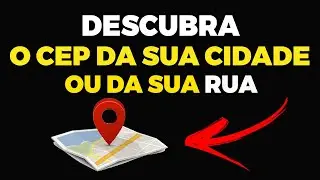 COMO DESCOBRIR O NUMERO DO SEU CEP!!