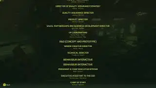 Meet Your Maker - Game Credits