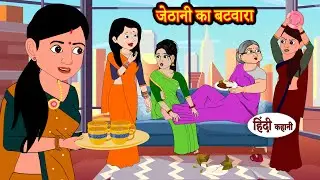 जेठानी का बटवारा Jethani Ka Batwara | Stories in Hindi | Moral Stories | Bedtime Stories | Kahaniya
