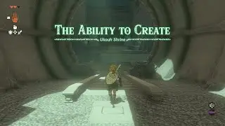 The Ability to Create Shrine - Zelda Tears of the Kingdom