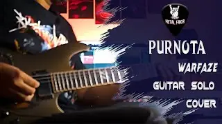 Purnota  Guitar Solo Cover - Warfaze  -  Metal Fakir #cover #guitarsolo  #guitarsolocover  #ibanez