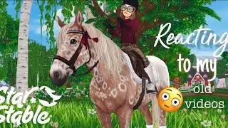 Reacting to my old videos! 😳 ~Star Stable~