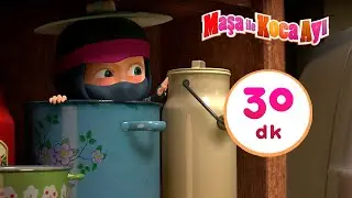 Maşa İle Koca Ayı -  👹 Ev Yapimi Ninjalar 🕵️‍♀️ Paket 7 🎬 30 dk