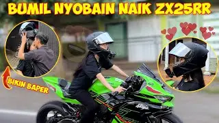 KETIKA BUMIL NYOBAIN NAIK ZX25RR | BIKIN BAPER🥰