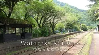 A Train Journey Through the Japanese Countryside | Watarase Railway | Japan Travel Vlog