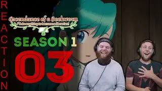 SOS Bros React - Ascendance of a Bookworm Season 1 Episode 3 - The Events of Winter
