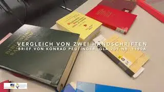 Vergleich von zwei Handschriften - Handschriften der Reformationszeit