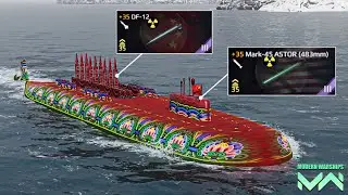 CN Type 100 Full Mark-45 ASTOR & DF-12 Bumbu Nuclear Nie Bos! - Modern Warships