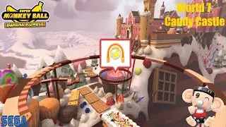 Super Monkey Ball: Banana Rumble [World 7 Candy Castle]