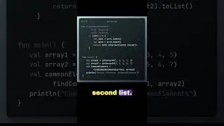 Find Common Elements Between Two Arrays 