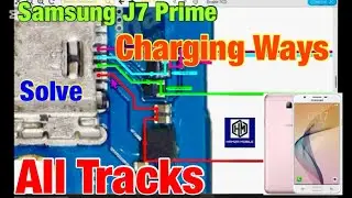 Samsung J7 Prime/SM-G610 Charging/USB ways,Not Charging Problem,All Solutions,Tracks with Explain👍🏻💯