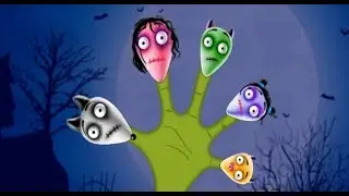 Finger Family Halloween  | Nursery Rhymes & Kids Songs | By EDUBUZZKIDS