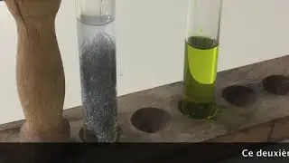 Acide chlorhydrique sur le fer