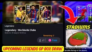 Upcoming Legends GP Box Draw & Voice Chat, New Stadiums, Exchange Mode In eFootball 2024 Mobile