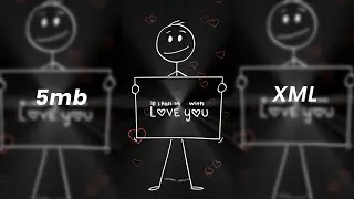 If I fall in love - Preset & XML - Ali Gatie (5mb)