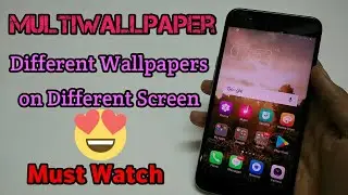 Multiwallpaper - Different Wallpaper on Different Screens | Any Android Phone