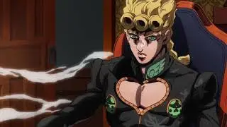 Giorno Giovanna as boss with Godfather Theme