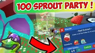 BSS Sprout Party With 100 Sprouts 🌱