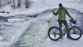 Водопад на реке Кудьма в Зелёном Городе