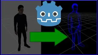 Godot 4: Create a spatial shader to give characters a 
