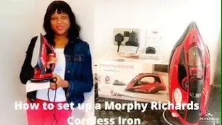 How to set up a Morphy Richards Cordless Steam Iron