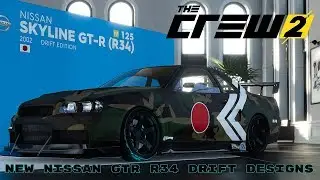 The Crew 2 - Nissan GTR R34 Drift Designs  - Showcase