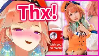 Cosplayer who sent Kiara 𝙇𝙀𝙒𝘿 Pics sends Super-chat Congrats【Takanashi Kiara / HololiveEN】