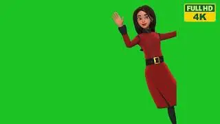 Elevate Your Projects with Mesmerizing 3D Green Screen Visuals (4K)| 